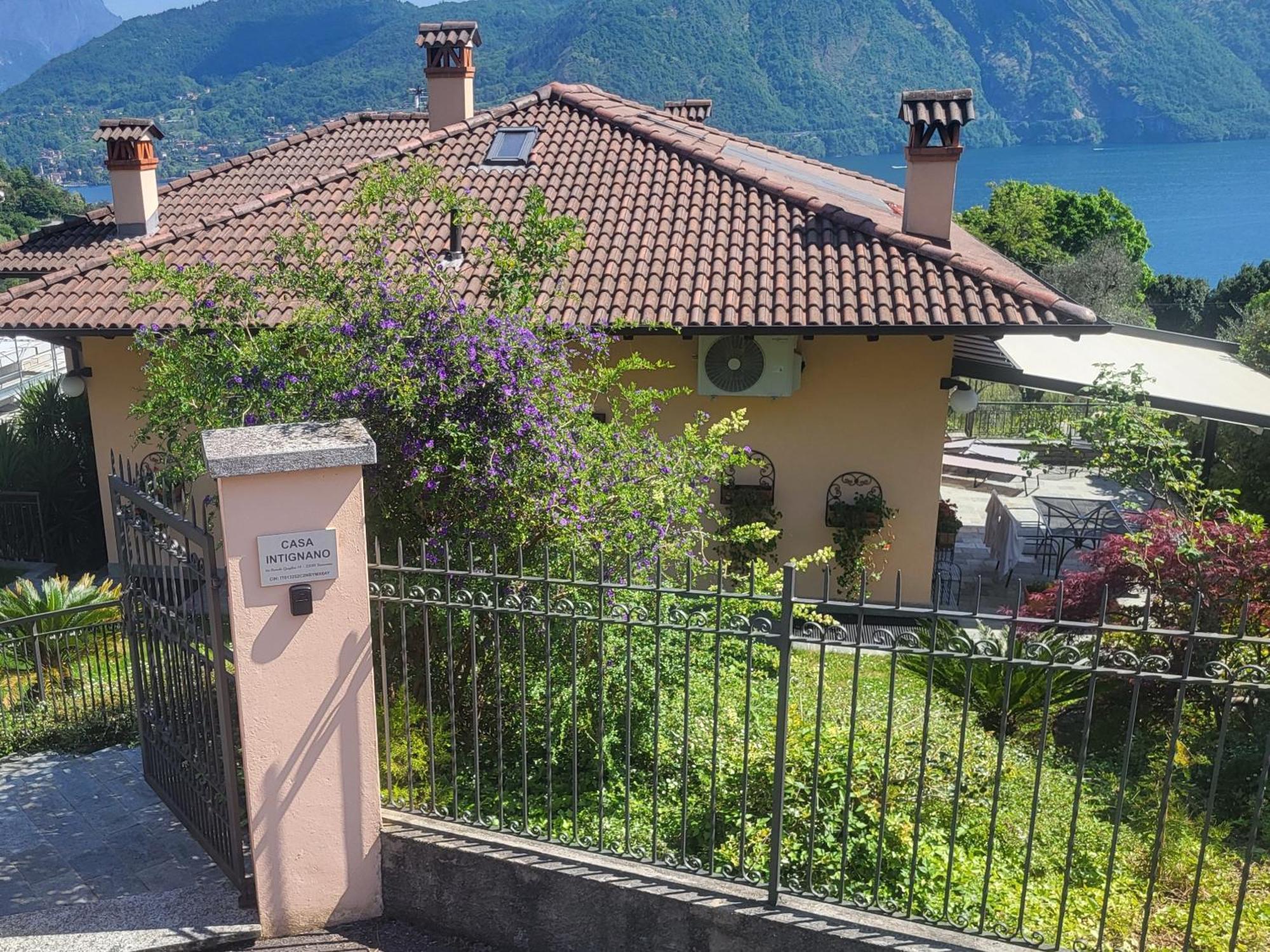Casa Intignano - Appartamento Con Terrazzo Vista Lago Tremezzo Exterior photo